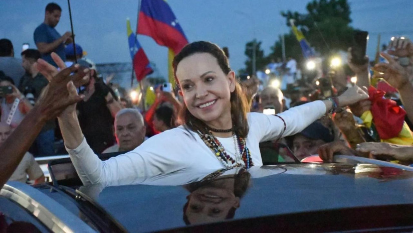 <p>Venesuela m&uuml;xalifətinin lideri Mariya Ma&ccedil;ado &ouml;lkəsinə qayıdıb</p>
